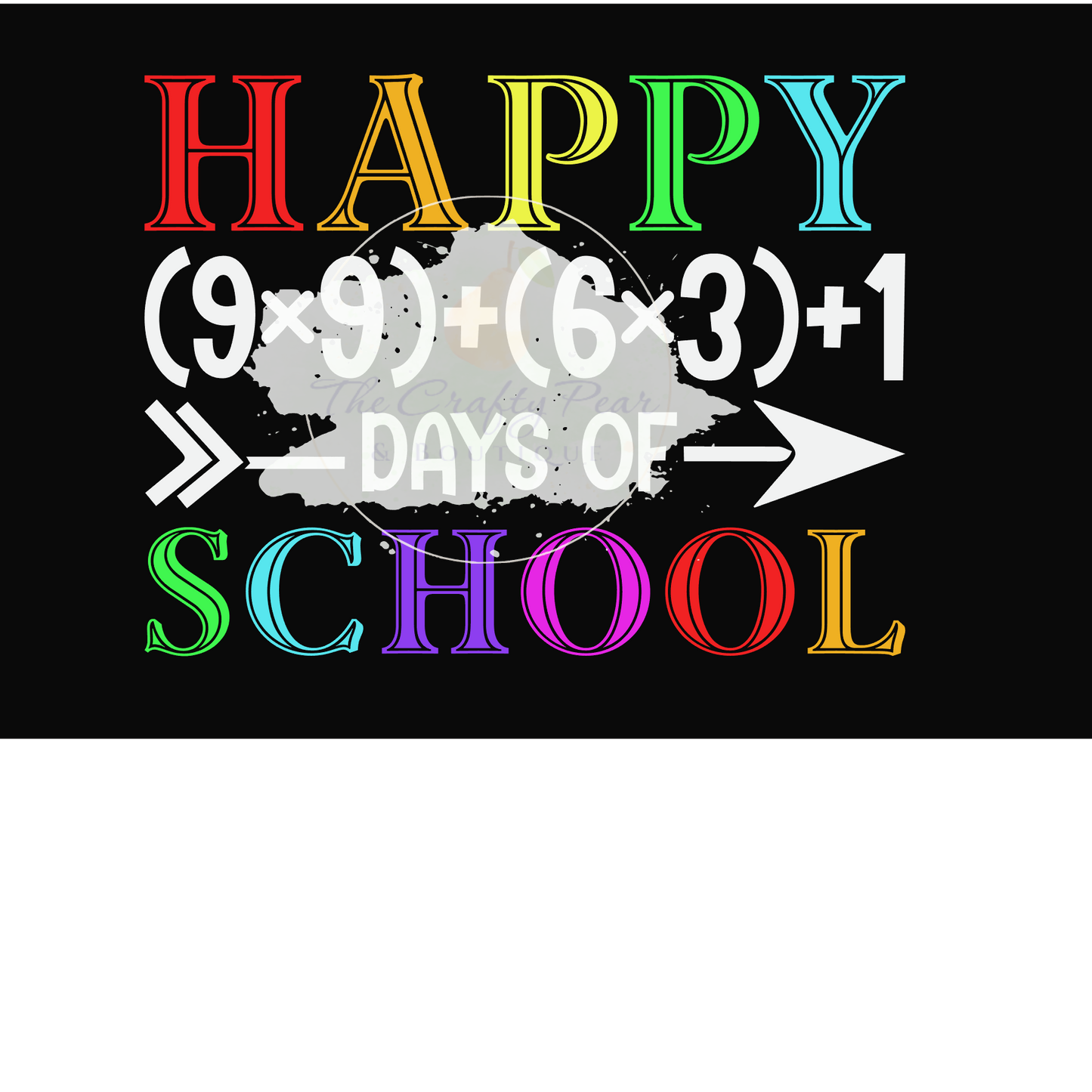 100 Days of School Adds Up - DTF Transfer