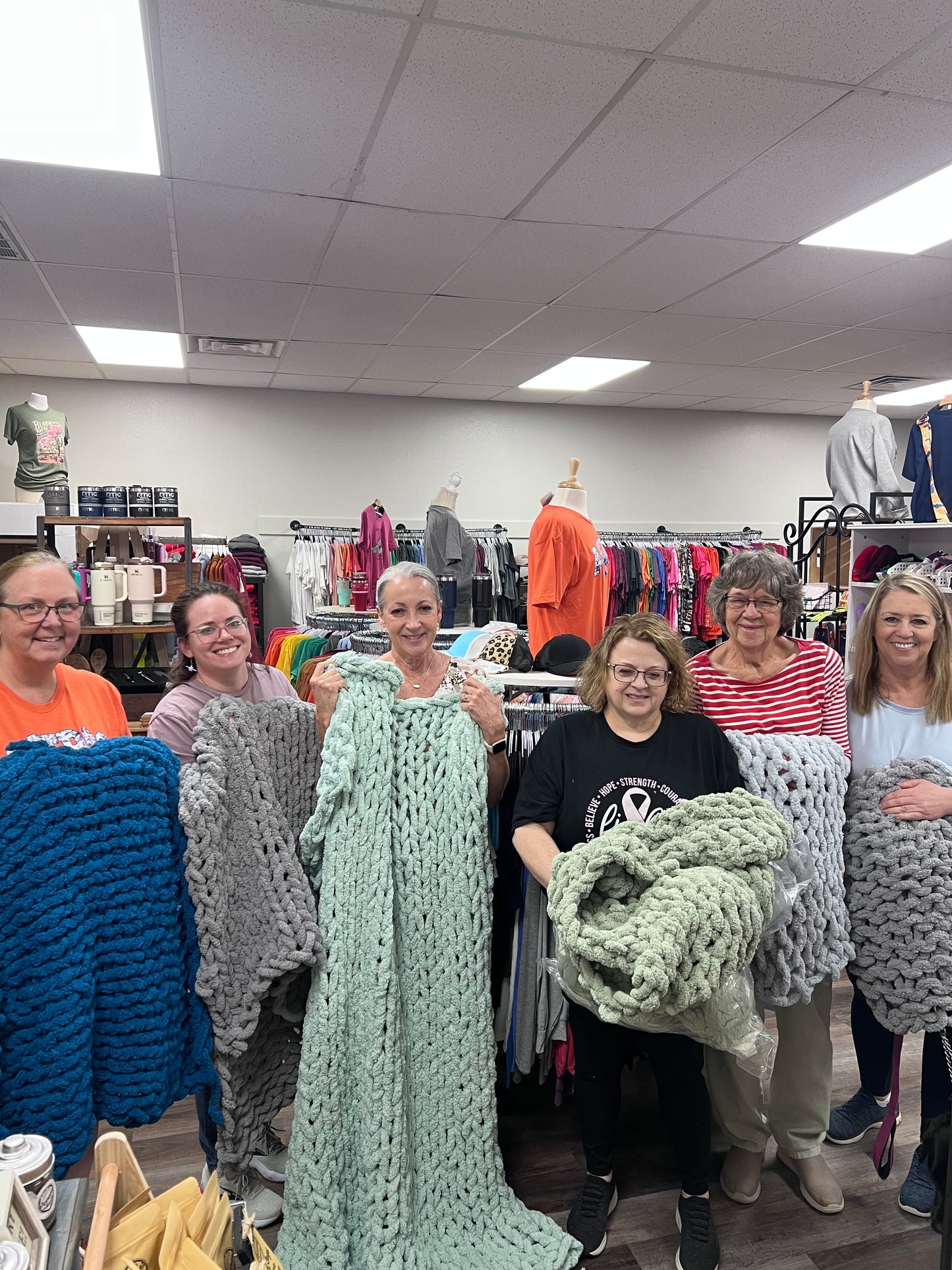 Hand Knit Blanket Workshop
