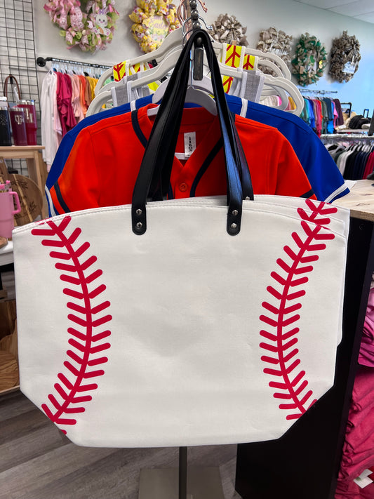 Baseball Tote Bag/ Softball Tote Bag/Baseball & Softball Tote Bag