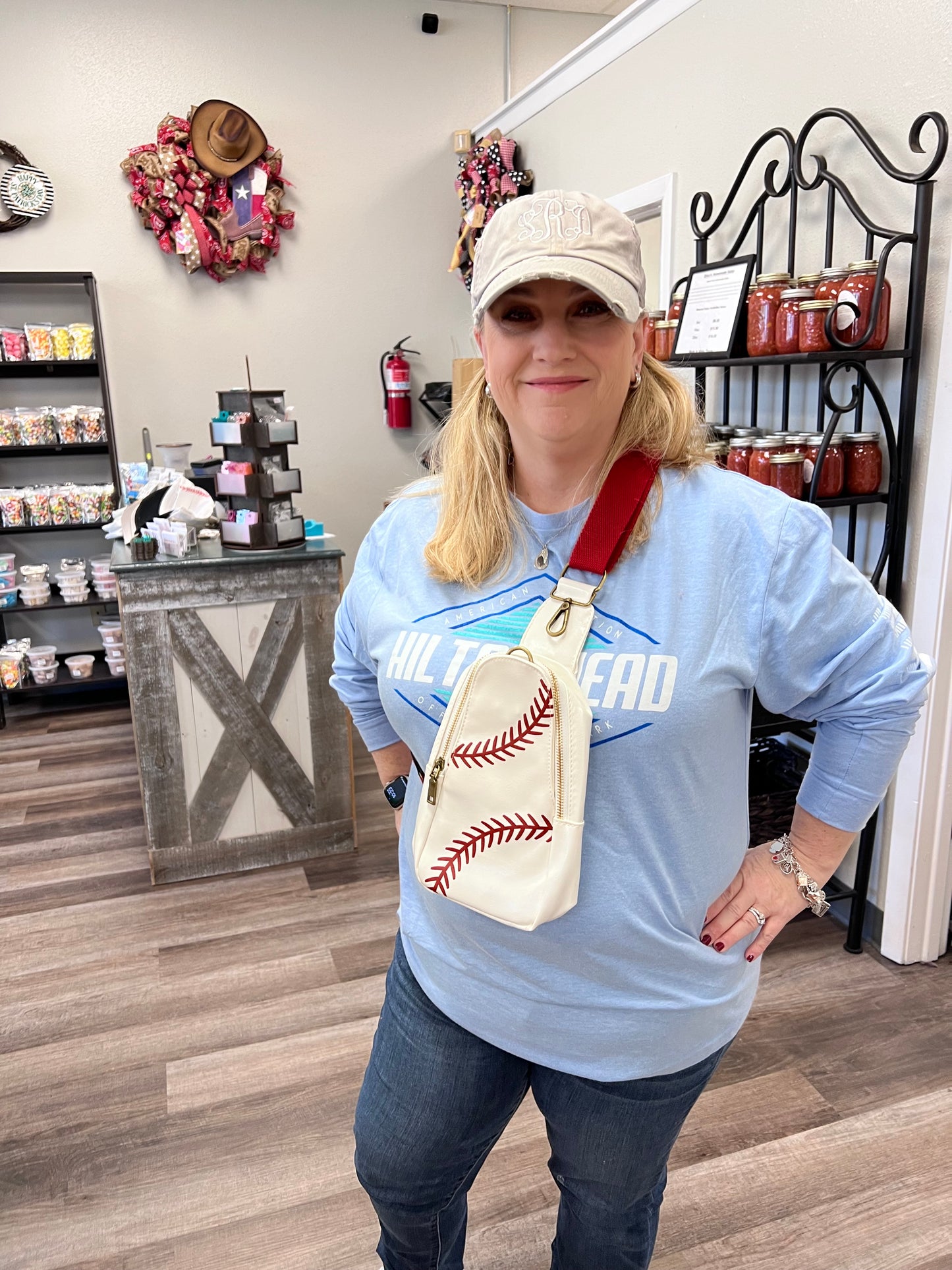 Baseball Cross Body Bag