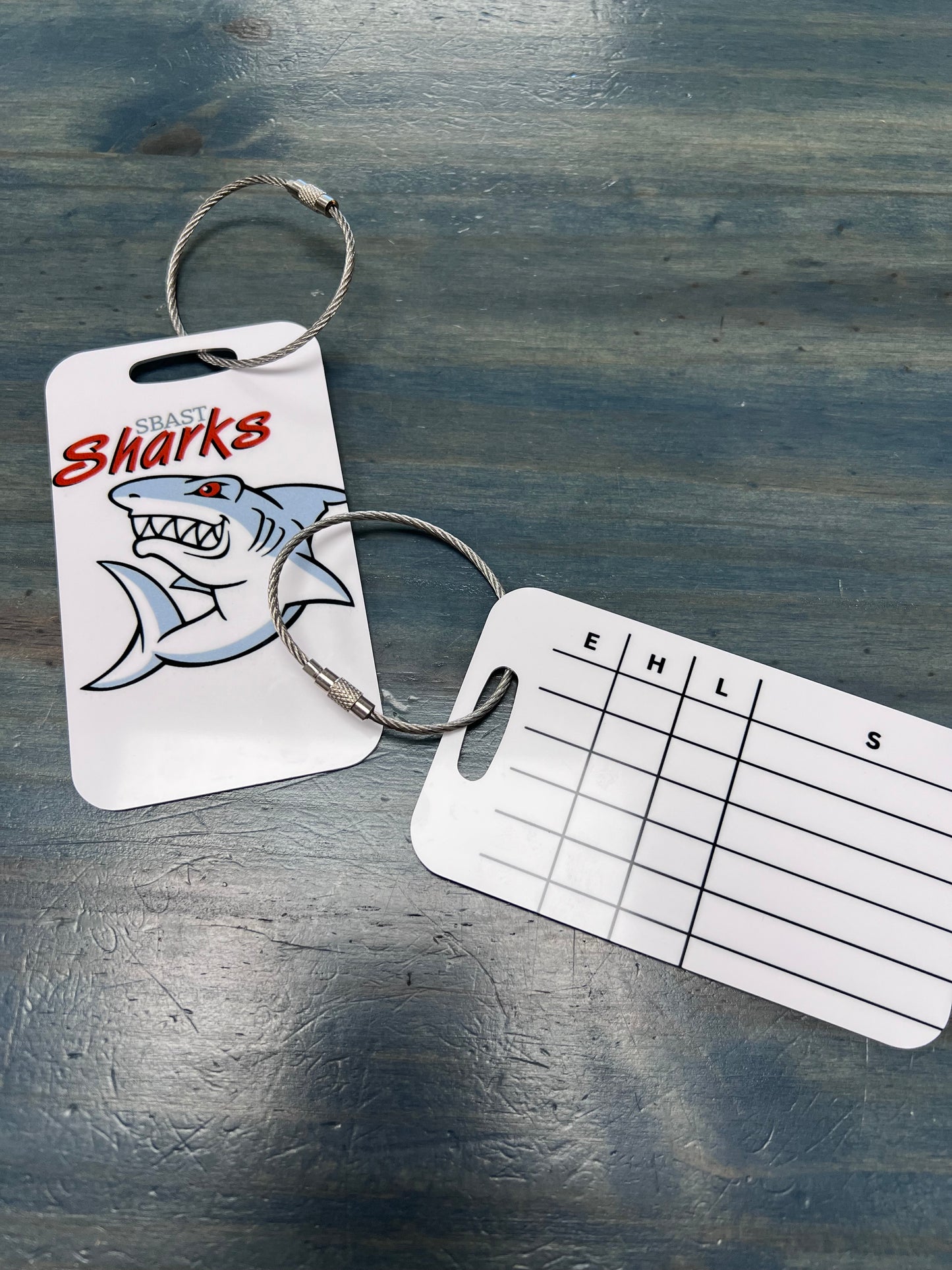 SBAST Sharks - What Heat Are We On Bag Tag