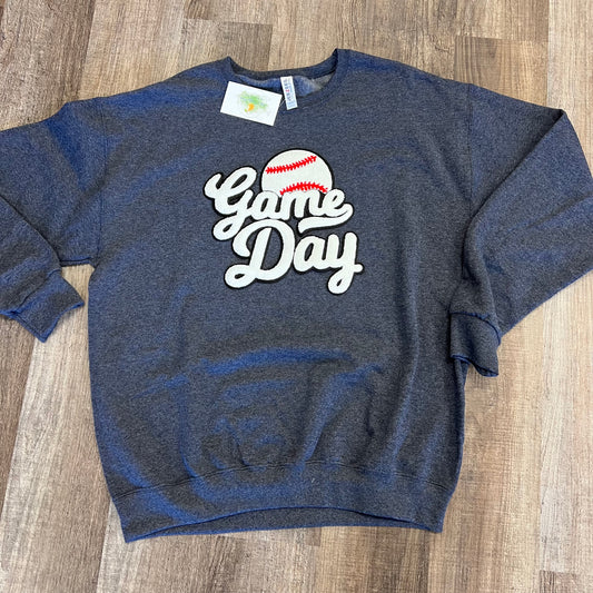 Chenille Game Day Sweatshirt
