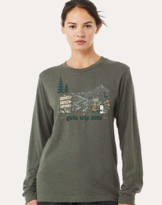 Custom Request: Girls Hiking Trip 2026 Rustic