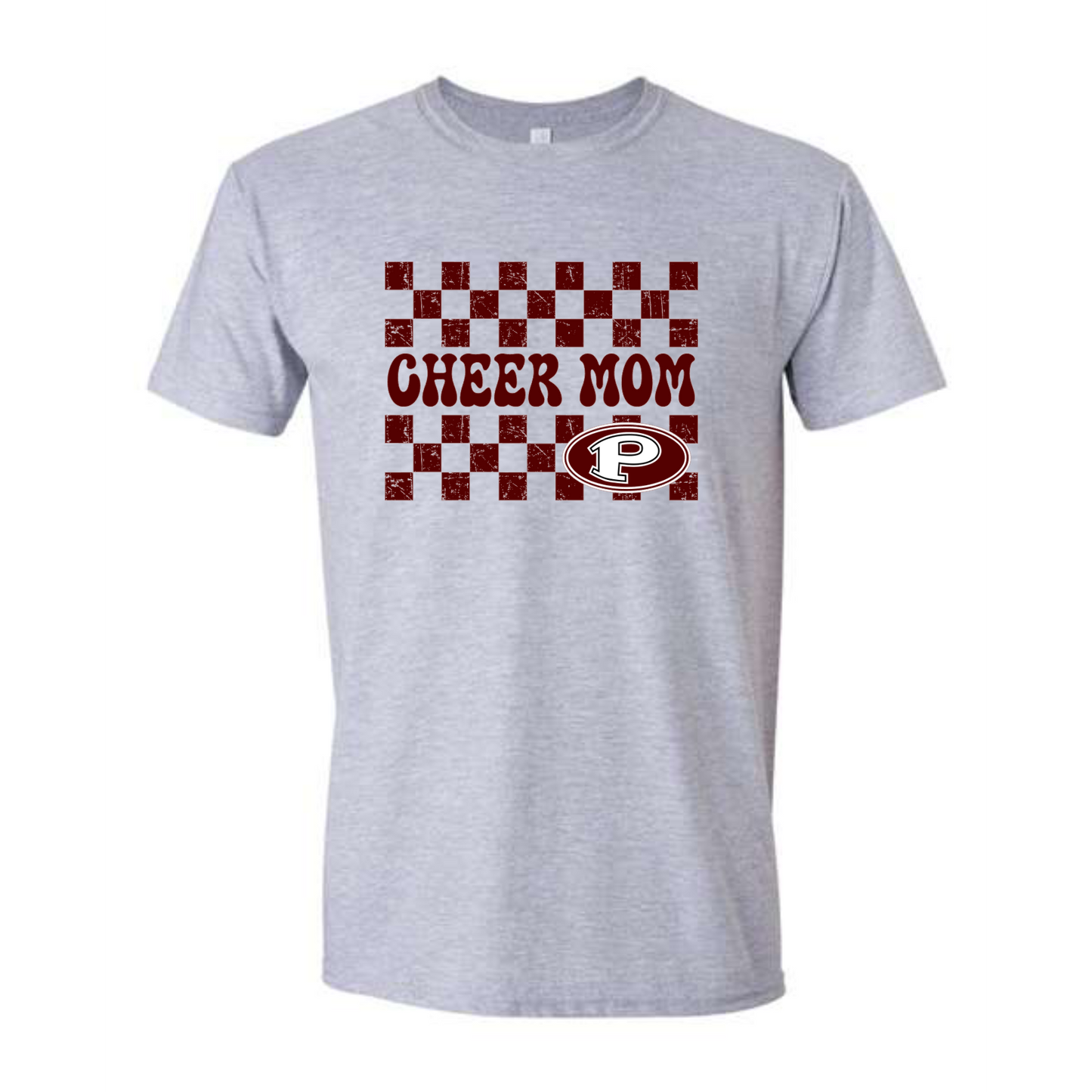 Pearland Cheer Mom (Checkered)