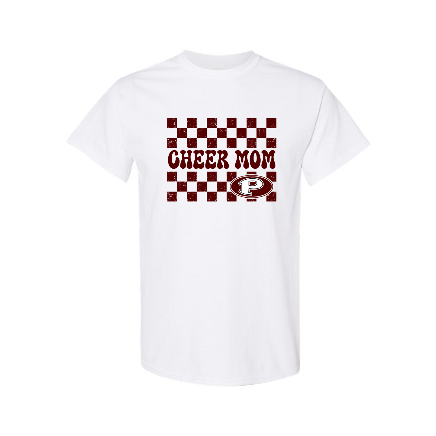 Pearland Cheer Mom (Checkered)