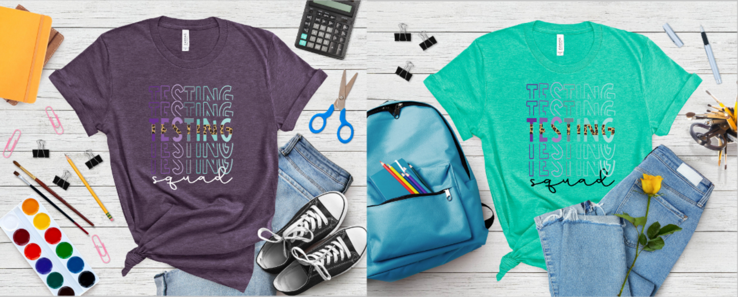 Challenger Elementary STAAR Testing Tees