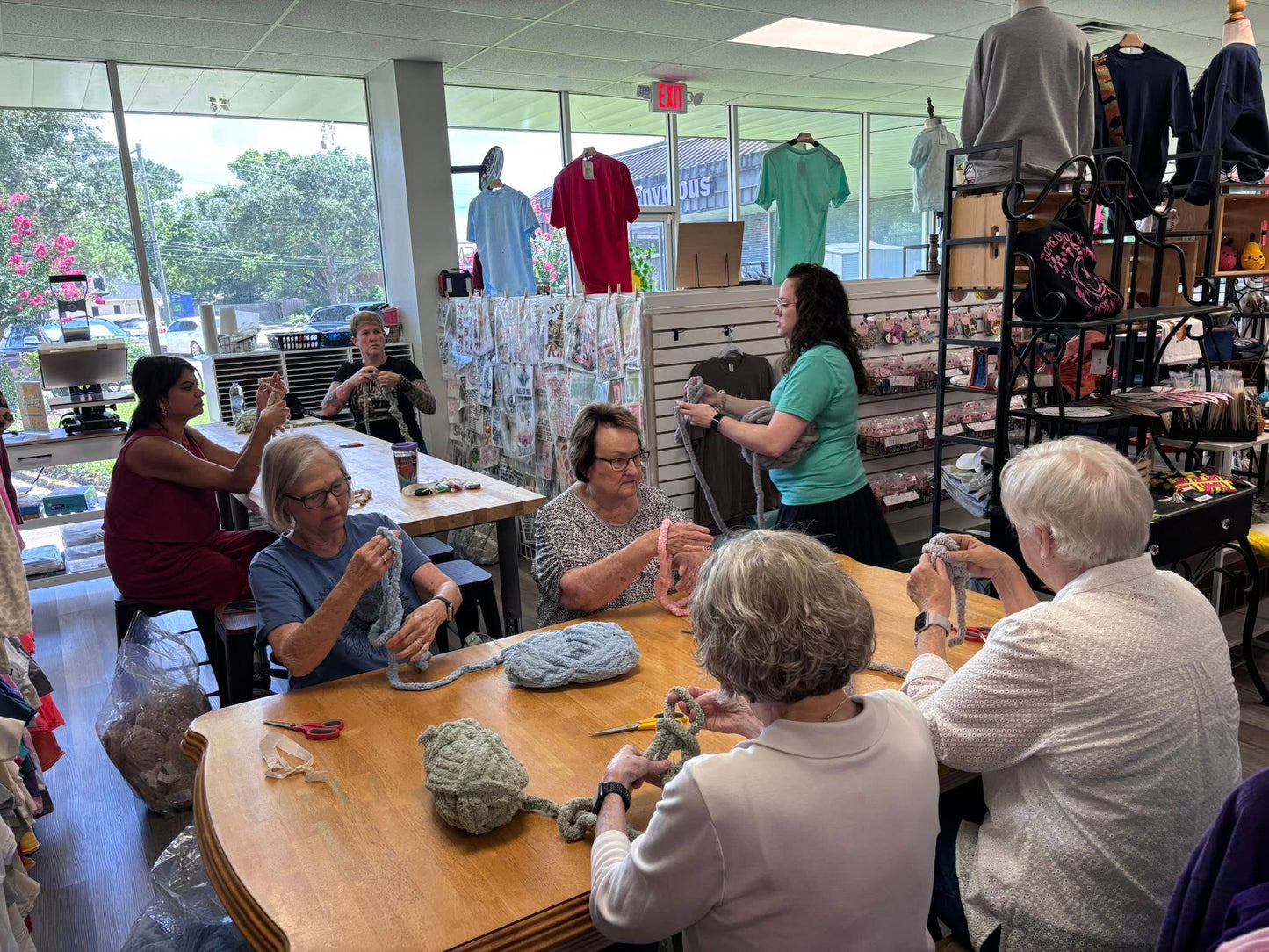 Hand Knit Blanket Workshop