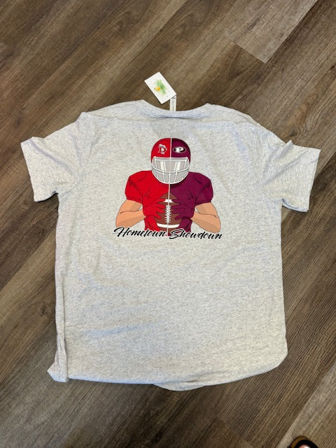 Hometown Showdown Divided Football Player