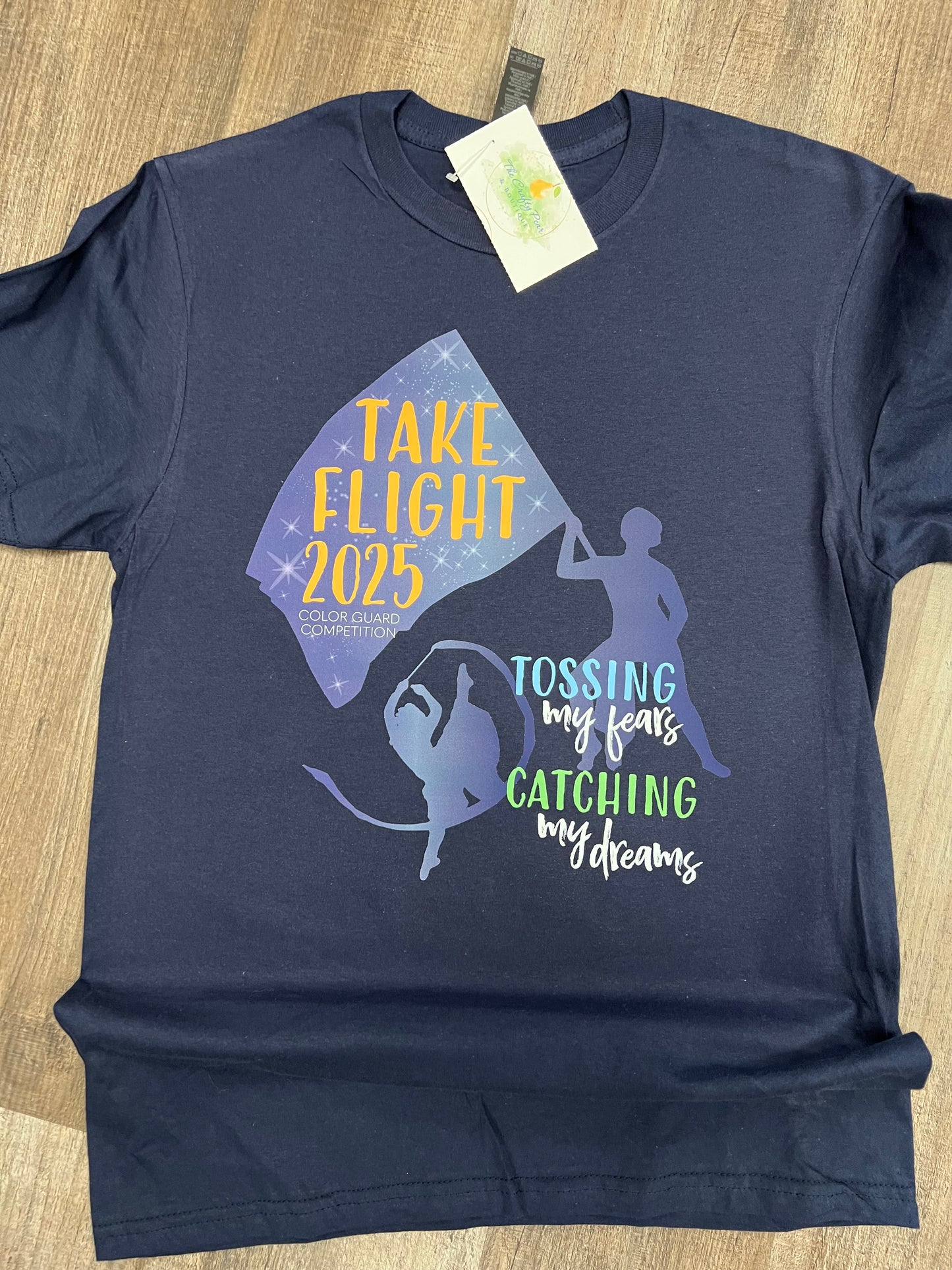 Take Flight Color Guard Competition Shirt