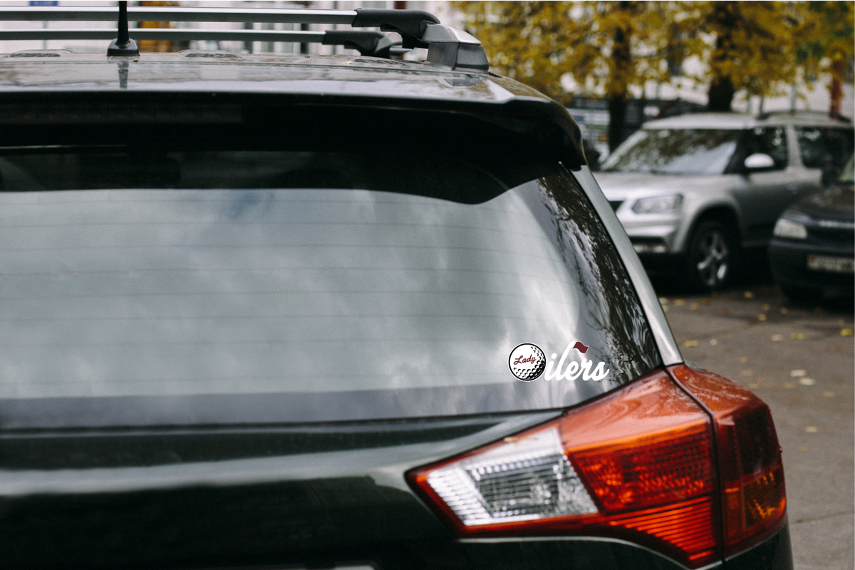 Golf Car Decal