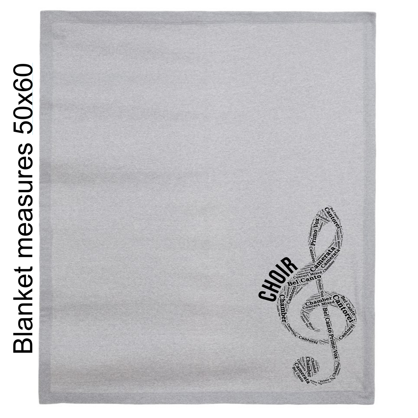 Pearland Word Art Blanket