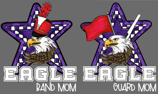 Dawson Eagle Band & Guard - Purple Star