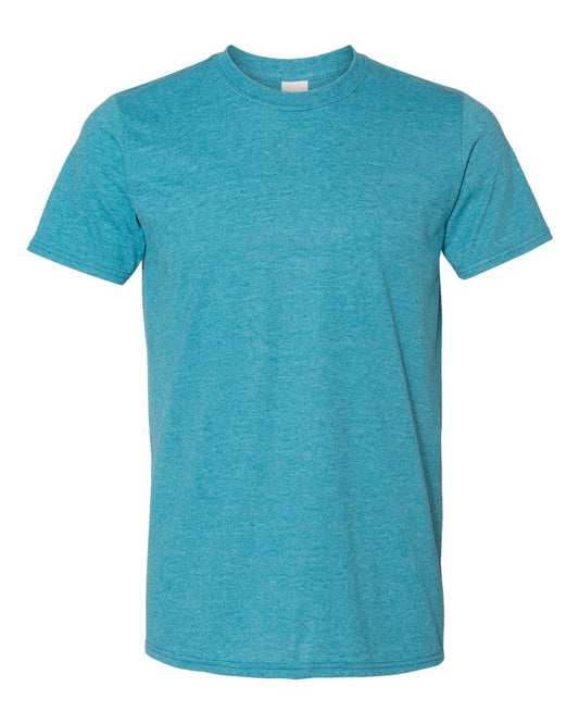 Gildan Softstyle Unisex - Heather Galapagos Blue