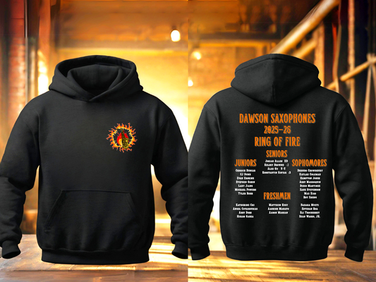 Dawson Saxophone Section Sweatshirts and Hoodies