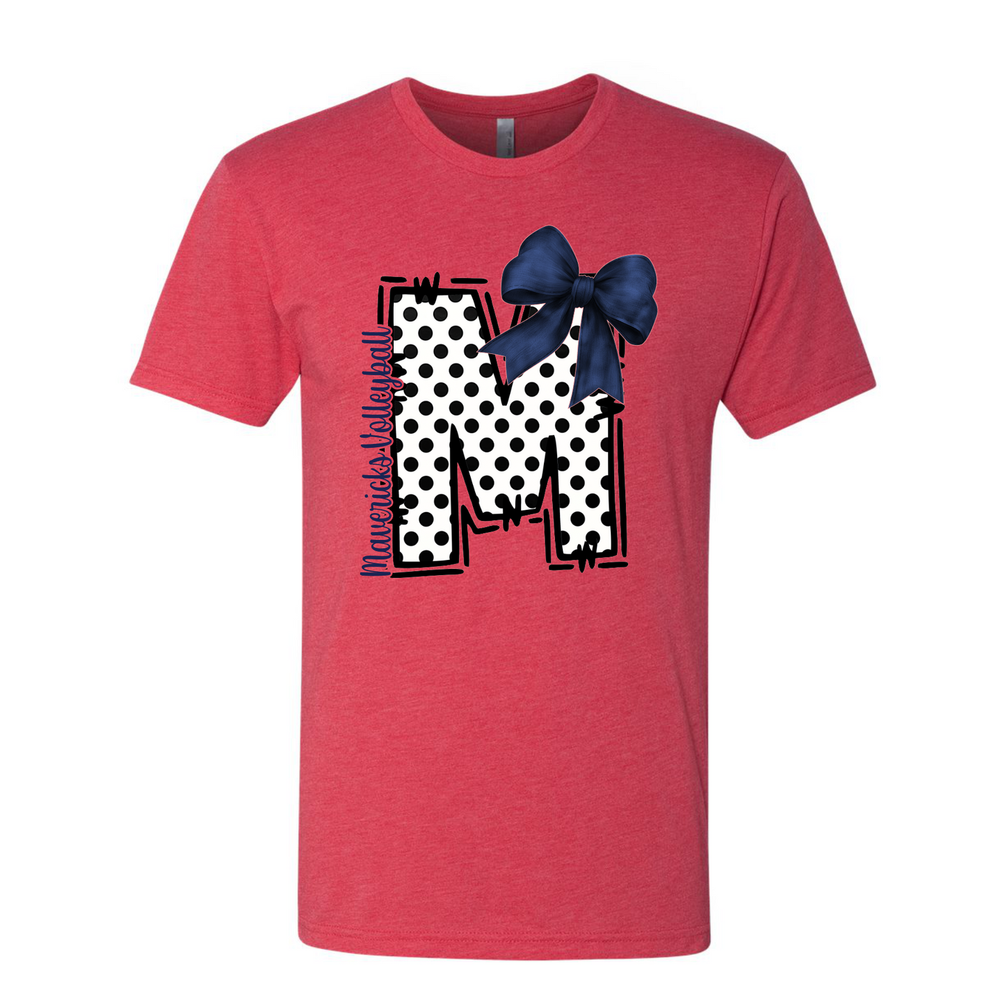 Manvel Volleyball Polkadot