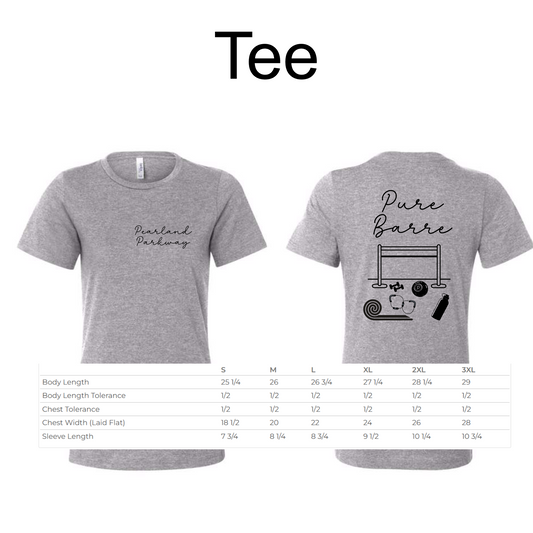 Pure Barre Club Pearland Parkway Tee