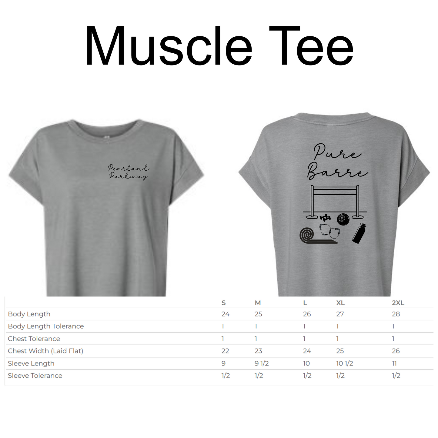 Pure Barre Club Pearland Parkway Tee