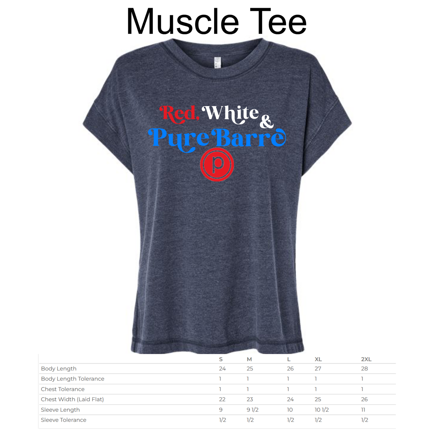 Pure Barre- Red, White and Pure Barre