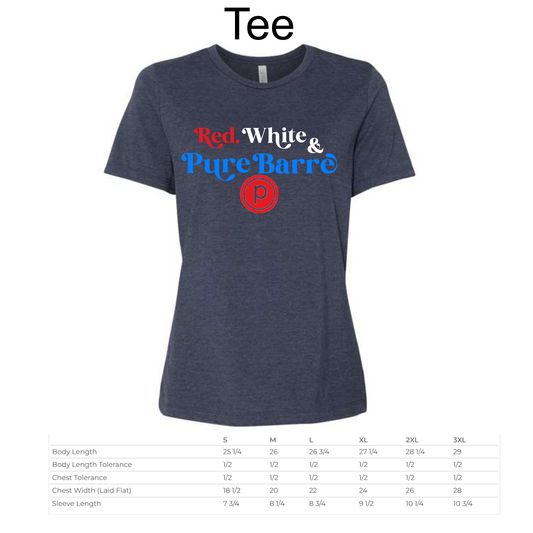 Pure Barre- Red, White and Pure Barre