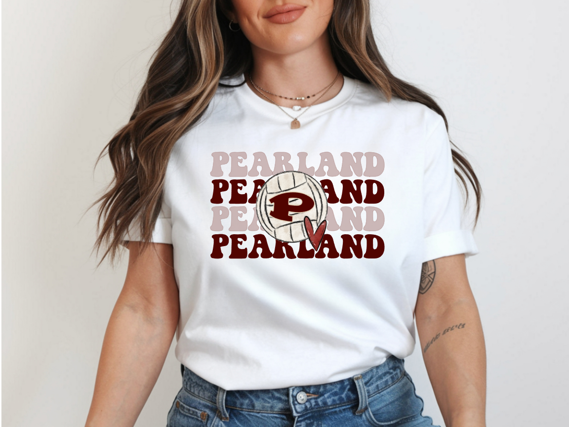 Pearland Volleyball Retro