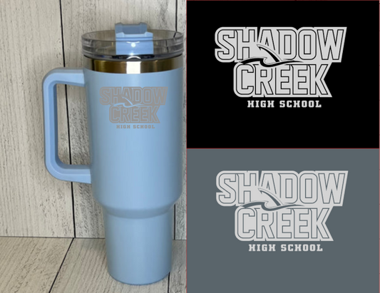 Shadow Creek High School - 40 Oz Handled Mugs