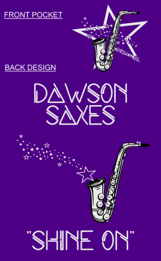 Dawson Sax - Purple Sweatshirt Custom Request