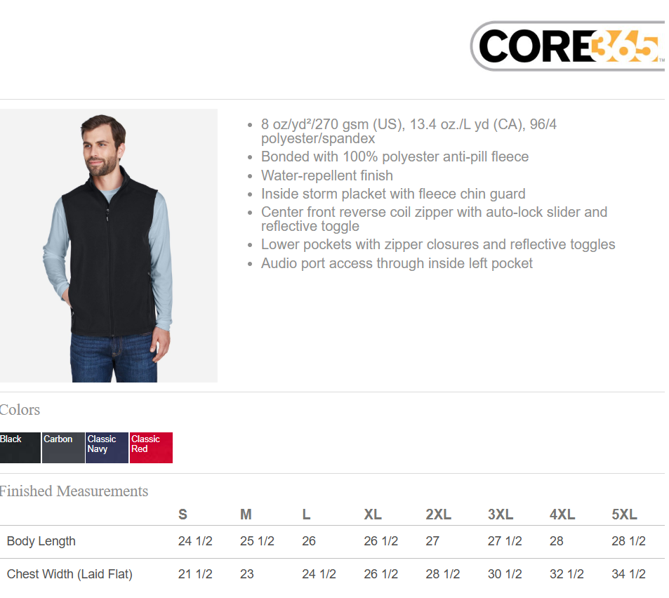 Remedy Infusion - Vest