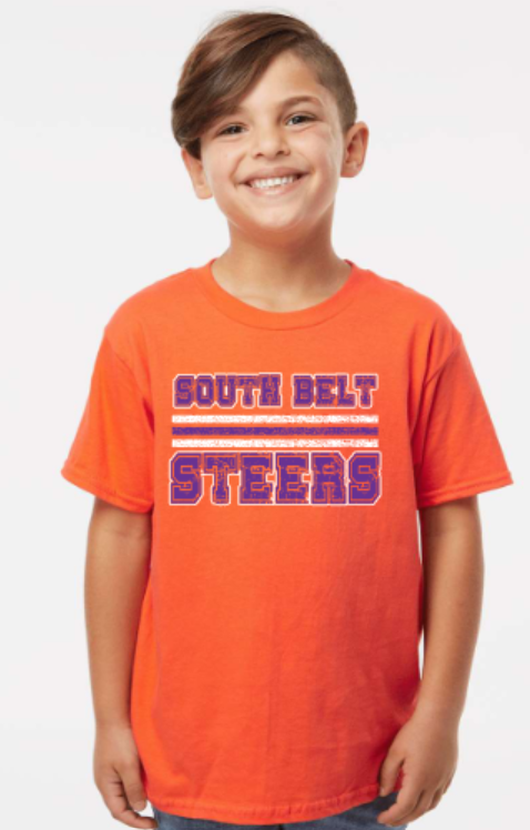 South Belt Elementary - Distressed Orange