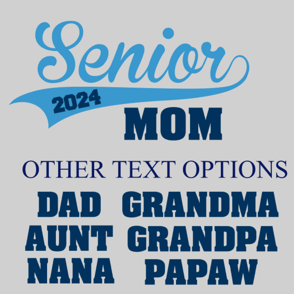 Turner College & Career High School - Senior Family RETRO Personalized Tee