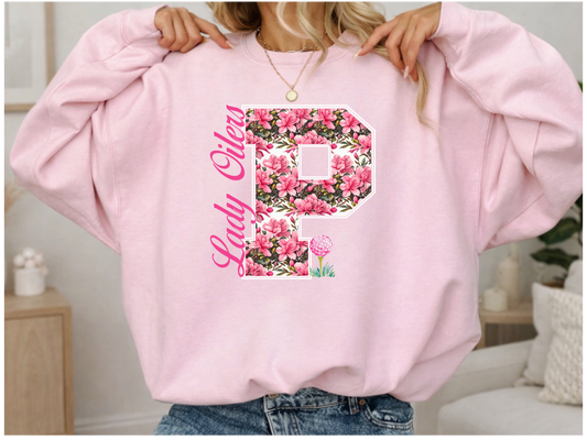 Floral - Varsity P Golf - Sweatshirt