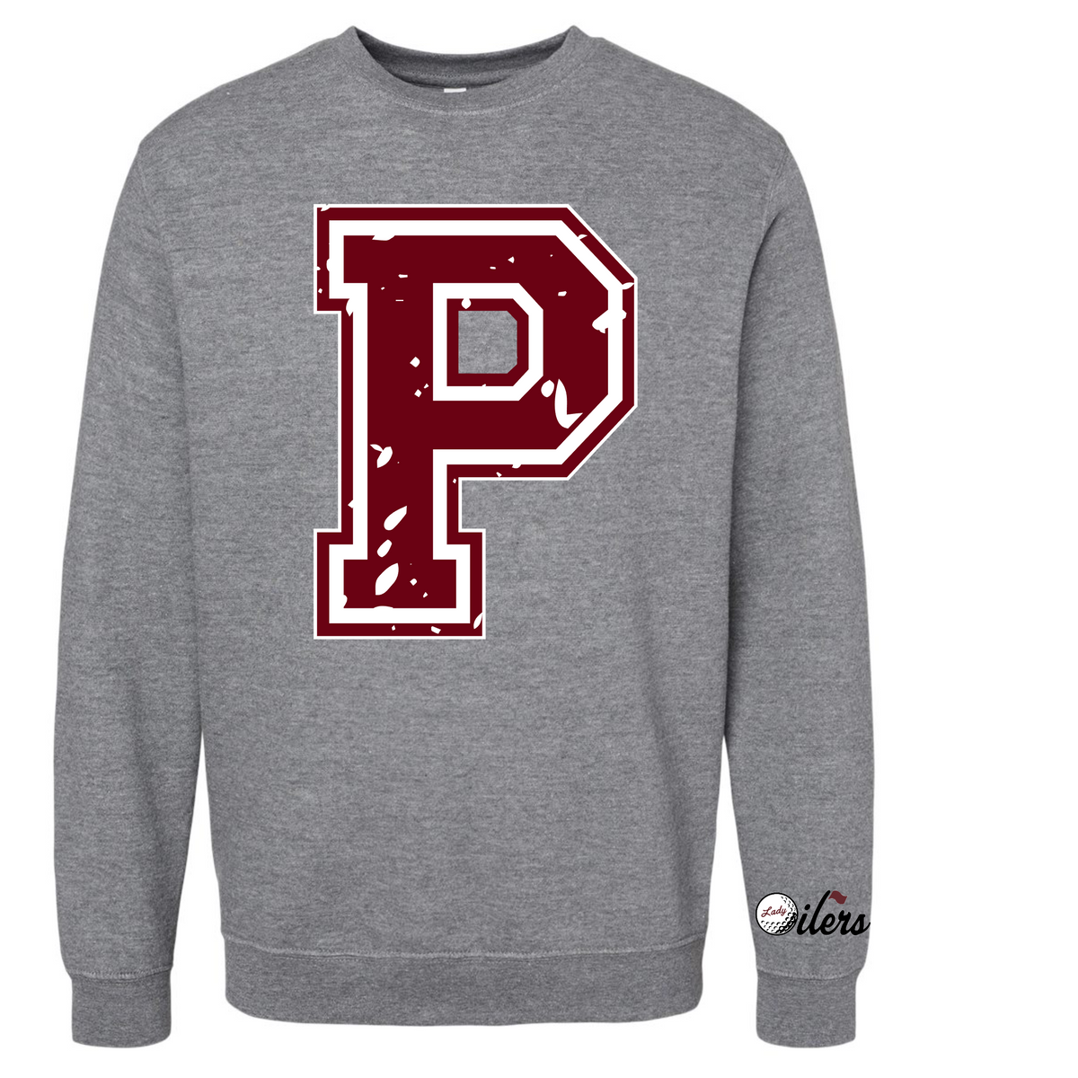 Pearland Oiler Golf - Varsity P - Sweatshirt