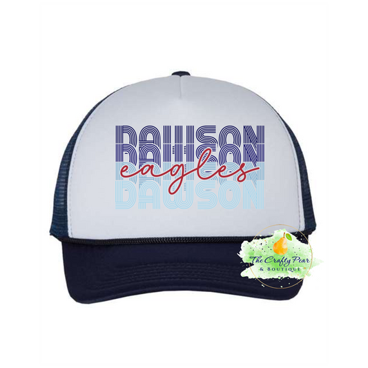 Dawson Stacked Retro Foam Trucker Hat