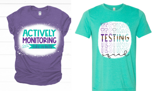 Challenger Elementary STAAR Testing Tees